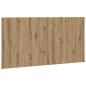 Preview: Kopfteil Artisan-Eiche 160x1,5x80 cm Holzwerkstoff