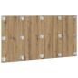 Preview: Kopfteil Artisan-Eiche 160x1,5x80 cm Holzwerkstoff