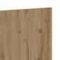 Preview: Kopfteil Artisan-Eiche 160x1,5x80 cm Holzwerkstoff