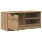 Preview: TV-Schrank Artisan-Eiche 80x35x36,5 cm Holzwerkstoff