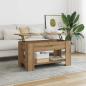 Preview: Couchtisch Artisan-Eiche 101x49x52 cm Holzwerkstoff