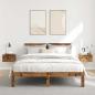 Preview: Wand-Nachttische 2 Stk. Altholz-Optik 34x30x20 cm