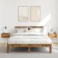 Preview: Wand-Nachttische 2 Stk. Altholz-Optik 35x35x20 cm