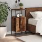 Preview: Nachttisch Altholz-Optik 41x31x80 cm Holzwerkstoff