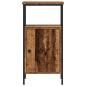 Preview: Nachttische 2 Stk. Altholz-Optik 41x31x80 cm Holzwerkstoff