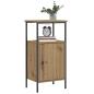 Preview: ARDEBO.de - Nachttische 2 Stk. Artisan-Eiche 41x31x80 cm Holzwerkstoff