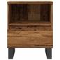 Preview: Nachttische 2 Stk. Altholz-Optik 40x35x50 cm Holzwerkstoff