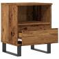 Preview: Nachttische 2 Stk. Altholz-Optik 40x35x50 cm Holzwerkstoff
