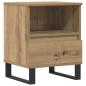 Preview: Nachttisch Artisan-Eiche 40x35x50 cm Holzwerkstoff