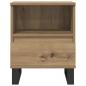 Preview: Nachttisch Artisan-Eiche 40x35x50 cm Holzwerkstoff