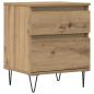 Preview: Nachttisch Artisan-Eiche 40x35x50 cm Holzwerkstoff