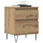 Preview: Nachttisch Artisan-Eiche 40x35x50 cm Holzwerkstoff