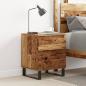 Preview: Nachttisch Altholz-Optik 40x35x50 cm Holzwerkstoff