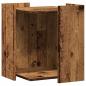 Preview: Katzenklo Altholz-Optik 42x42x51 cm Holzwerkstoff