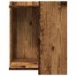 Preview: Katzenklo Altholz-Optik 42x42x51 cm Holzwerkstoff