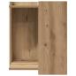 Preview: Katzenklo Artisan-Eiche 42x42x51 cm Holzwerkstoff