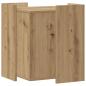 Preview: Katzenklo Artisan-Eiche 42x42x51 cm Holzwerkstoff