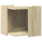 Preview: Katzenklo Sonoma Eiche 53x53x51 cm Holzwerkstoff