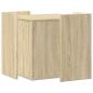 Preview: Katzenklo Sonoma Eiche 53x53x51 cm Holzwerkstoff