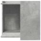 Preview: Katzenklo Betongrau 53x53x51 cm Holzwerkstoff