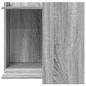 Preview: Katzenklo Grau Sonoma 53x53x51 cm Holzwerkstoff