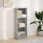 Preview: B?cherregal Betongrau 40x24x109 cm Holzwerkstoff