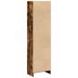 Preview: B?cherregal R?uchereiche 40x24x143 cm Holzwerkstoff