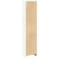 Preview: Bücherregal Weiß 40x24x176 cm Holzwerkstoff