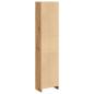 Preview: Bücherregal Artisian Oak 40 x 24 x 176 cm Holzwerkstoff