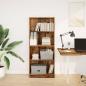 Preview: Bücherregal Altholz-Optik 60x24x143 cm Holzwerkstoff
