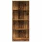 Preview: Bücherregal Altholz-Optik 60x24x143 cm Holzwerkstoff