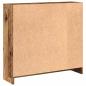 Preview: Bücherregal Altholz-Optik 80x24x76cm Holzwerkstoff