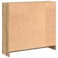 Preview: Bücherregal Artisan-Eiche 80x24x76cm Holzwerkstoff