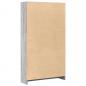 Preview: Bücherregal Grau Sonoma 80x24x143 cm Holzwerkstoff