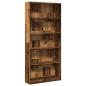 Preview: Bücherregal Altholz-Optik 80x24x176 cm Holzwerkstoff