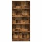 Preview: Bücherregal Altholz-Optik 80x24x176 cm Holzwerkstoff