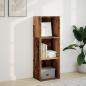 Preview: B?cherregal Altholz-Optik 40x30x114 cm Holzwerkstoff