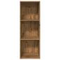 Preview: Bücherregal Artisan-Eiche 40x30x114 cm Holzwerkstoff