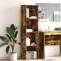 Preview: ARDEBO.de - Bücherregal Räuchereiche 40x30x152 cm Holzwerkstoff