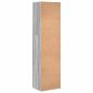 Preview: Bücherregal Grau Sonoma 40x30x152 cm Holzwerkstoff