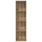Preview: Bücherregal Artisan-Eiche 40x30x152 cm Holzwerkstoff