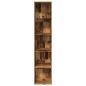 Preview: Bücherregal Altholz-Optik 40x30x189 cm Holzwerkstoff
