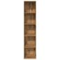 Preview: Bücherregal Artisan-Eiche 40x30x189 cm Holzwerkstoff