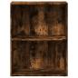 Preview: Bücherregal Räuchereiche 60x30x77 cm Holzwerkstoff