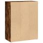 Preview: Bücherregal Räuchereiche 60x30x77 cm Holzwerkstoff