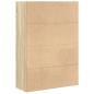 Preview: Bücherregal Sonoma-Eiche 80x30x114 cm Holzwerkstoff