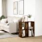 Preview: Raumteiler-B?cherregal R?uchereiche 69,5x29x69,5 cm