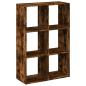Preview: Raumteiler-B?cherregal R?uchereiche 69,5x29x103,5 cm