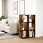 Preview: Raumteiler-B?cherregal R?uchereiche 69,5x29x103,5 cm