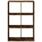 Preview: Raumteiler-B?cherregal R?uchereiche 69,5x29x103,5 cm